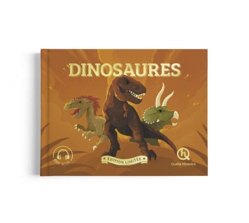 livre enfant dinosaures collector