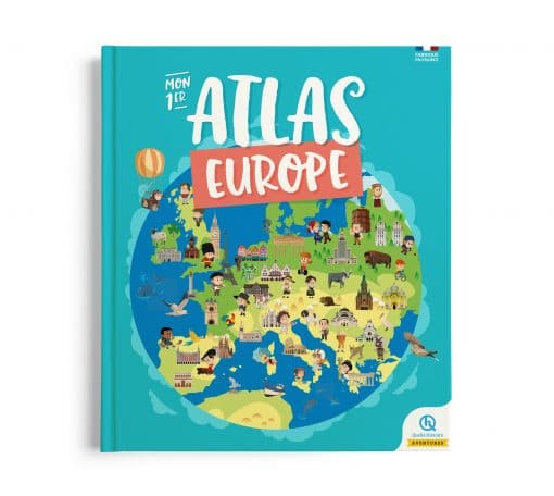 livre atlas enfant europe