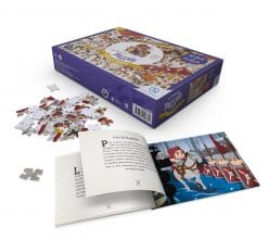 puzzle et livre romains