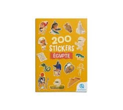 Cahier 200 stickers - Égypte - Quelle Histoire